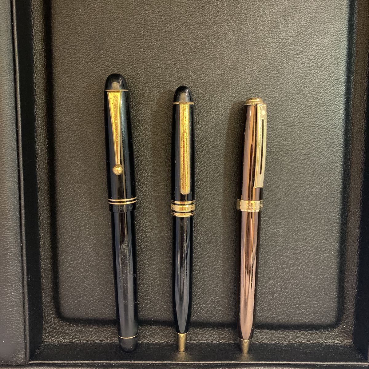 【H】　No.1689-90　PIROT　14K-585 ボールペン　　ノーブランドボールペン　2本おまとめ　ジャンク品