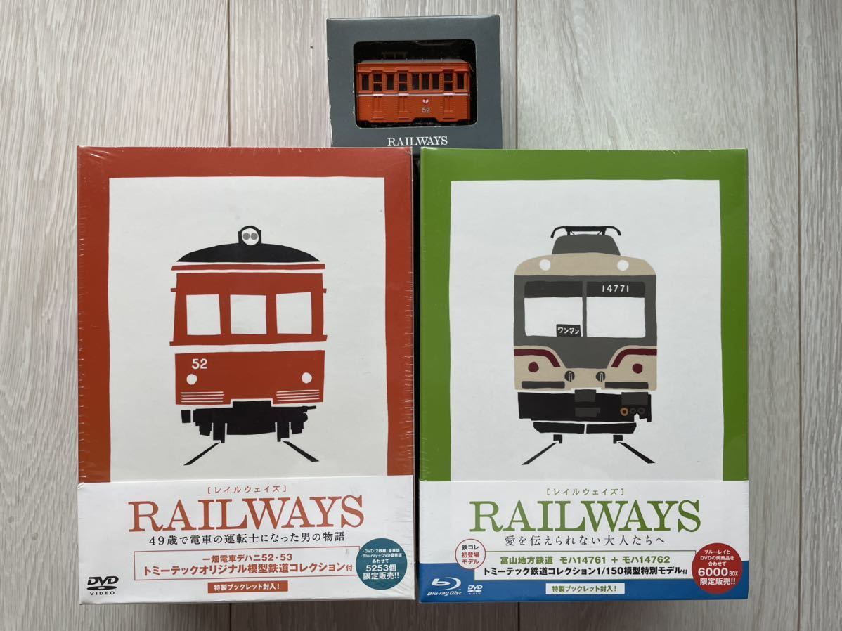 レールのように生きる 一畑電車 オリジナル模型付きDVD 映画 RAILWAYS