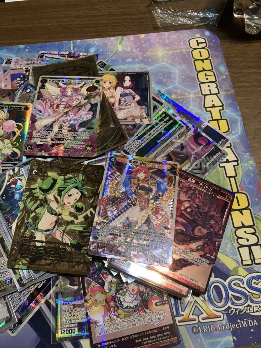 WIXOSS ウィクロス PR カード カード引退品まとめ SR | SP SECRET WIXOSS(ウィクロス)買取 ② 大量まとめ 約5キロ キラあり 2200枚以上 メルカリ
