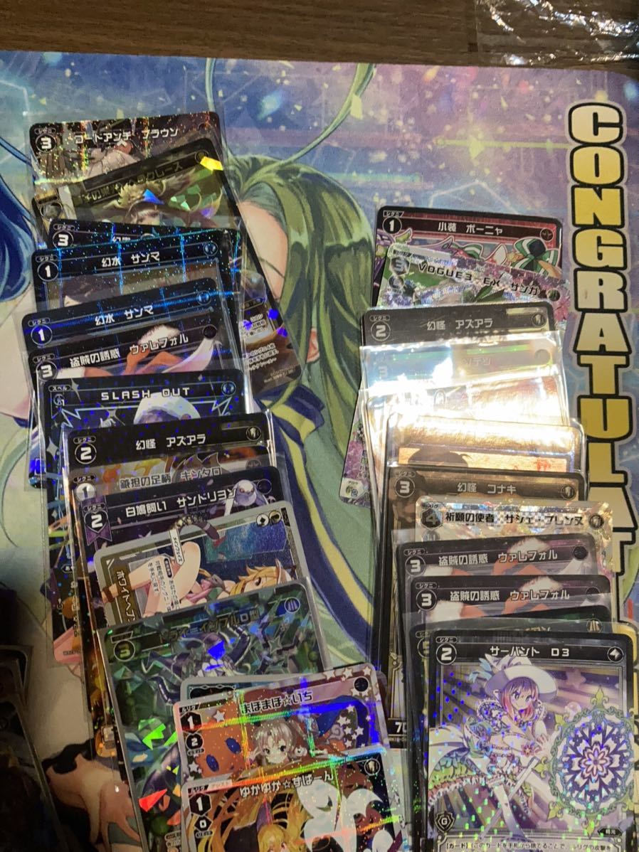 WIXOSS ウィクロス PR カード カード引退品まとめ SR | SP SECRET WIXOSS(ウィクロス)買取 ② 大量まとめ 約5キロ キラあり 2200枚以上 メルカリ