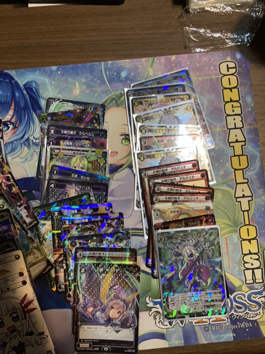 WIXOSS ウィクロス PR カード カード引退品まとめ SR | SP SECRET WIXOSS(ウィクロス)買取 ② 大量まとめ 約5キロ キラあり 2200枚以上 メルカリ