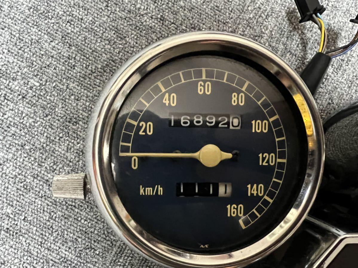 実働! YAMAHA SRV250 メーター ヤマハ スピードメーター タコメーター