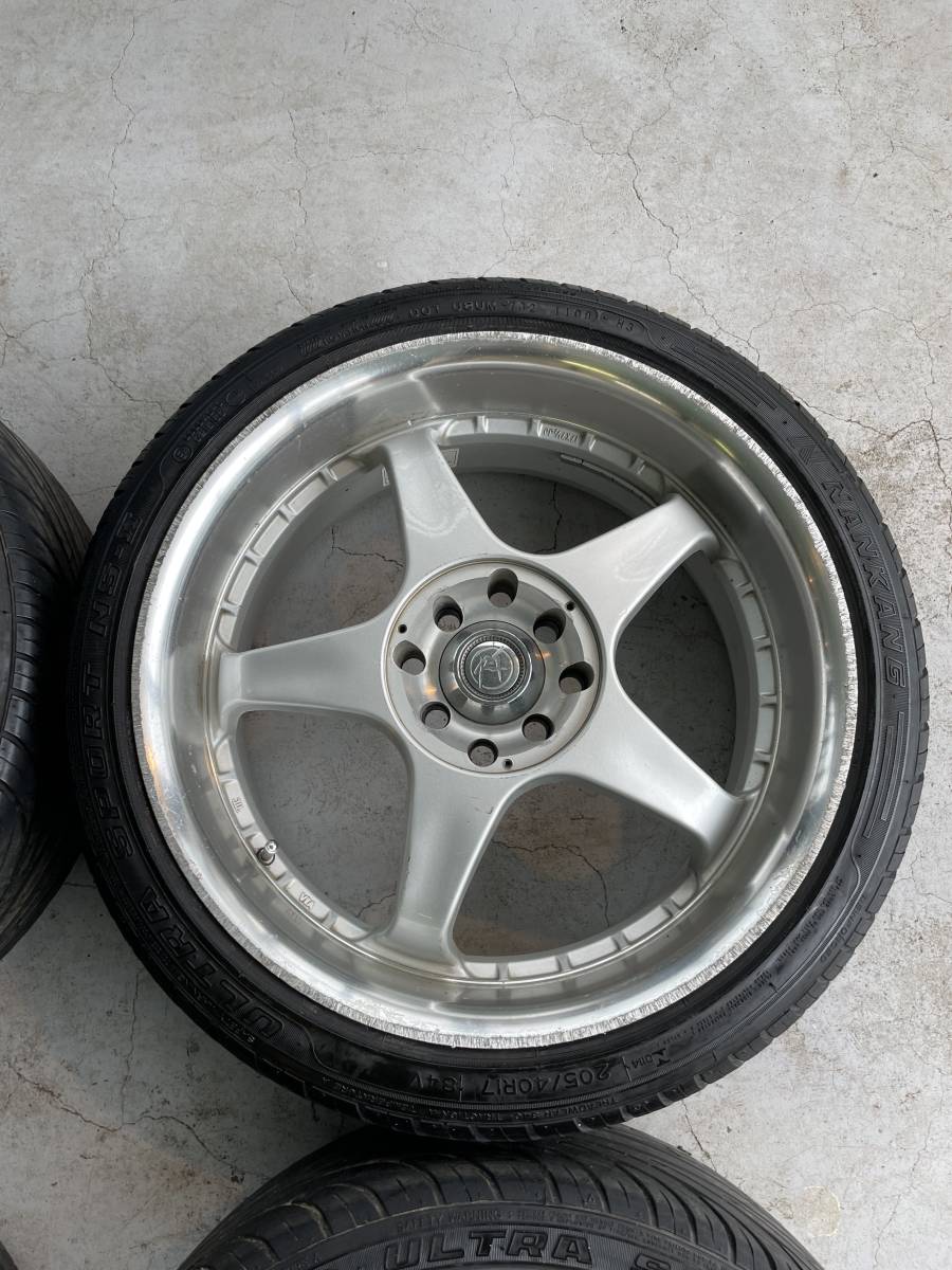 KOSEI SENEKA RT &frasl; - JAPAN 4×100 CB:73 x4 4×114.3 Yahoo!オークション RACING +45 Kosei 17x7j 5穴4本プリウス