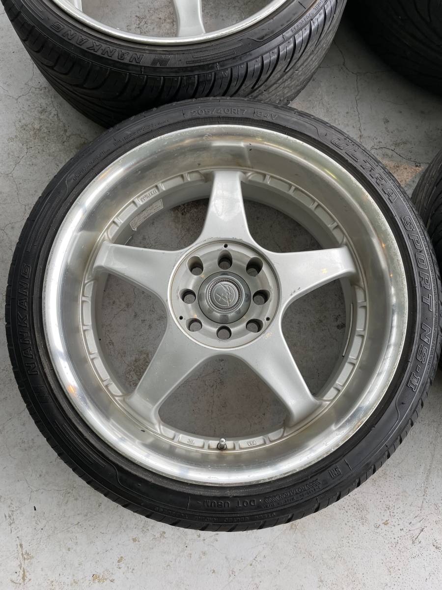 KOSEI SENEKA RT &frasl; - JAPAN 4×100 CB:73 x4 4×114.3 Yahoo!オークション RACING +45 Kosei 17x7j 5穴4本プリウス