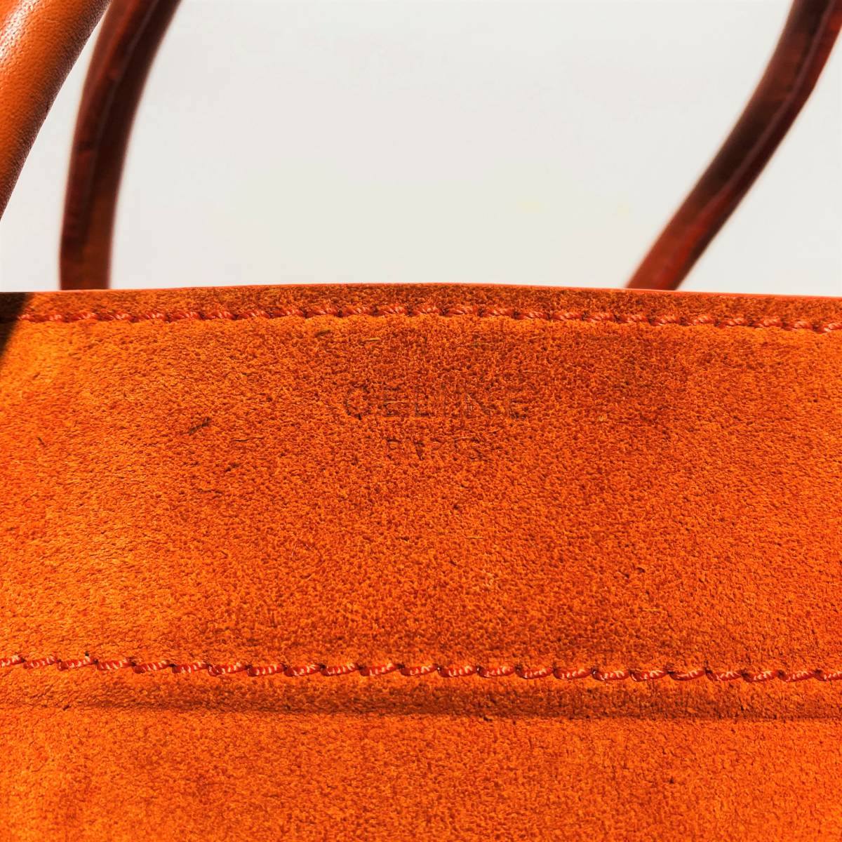 1円スタート・美品】CELINE セリーヌ ラゲージ ファントム スエード 