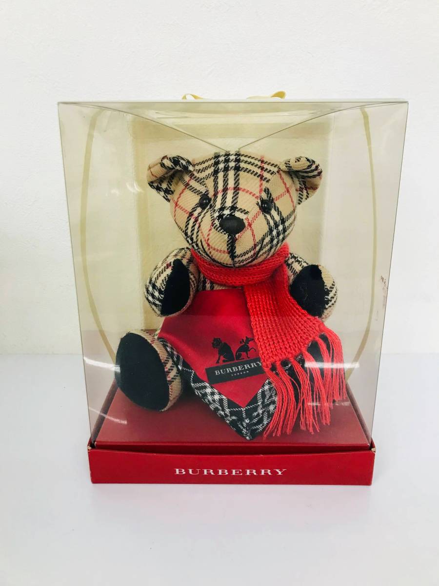 格安，HOT CY155 雑貨 BURBERRY バーバリー テディーベア ノバチェッククマ ぬいぐるみ ハンカチ マフラー付きケース入り 品 80サイズ(バーバリー)｜売買されたオークション情報、yahooの商品情報をアーカ その他