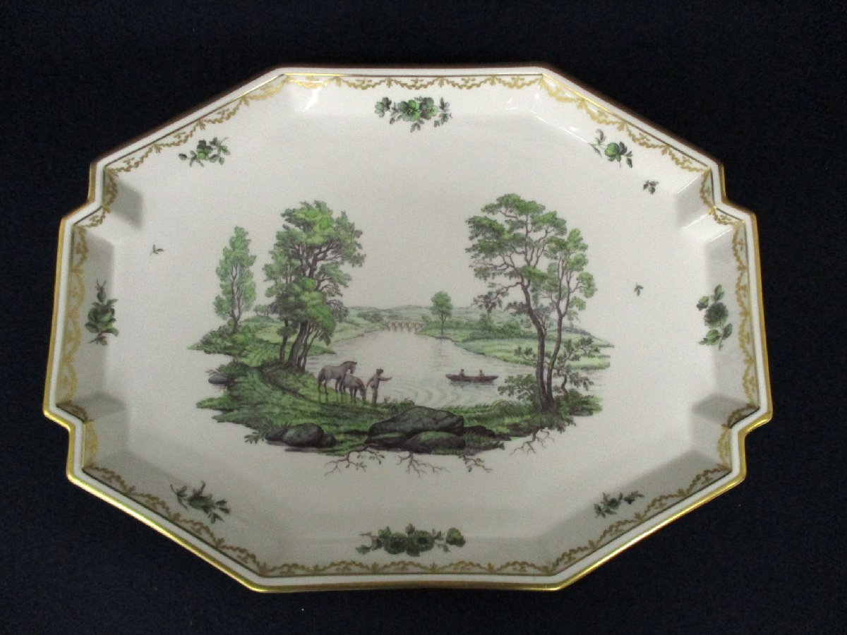 cC3435 【希少】ロイヤルコペンハーゲン「大皿」 キッチン雑貨 洋食器 ブランド プラター _1