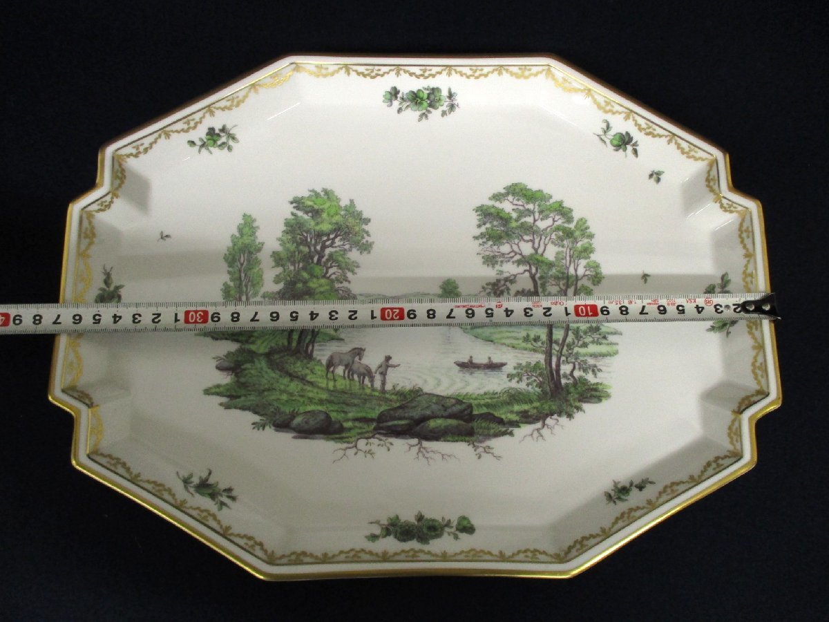 cC3435 【希少】ロイヤルコペンハーゲン「大皿」 キッチン雑貨 洋食器 ブランド プラター _7