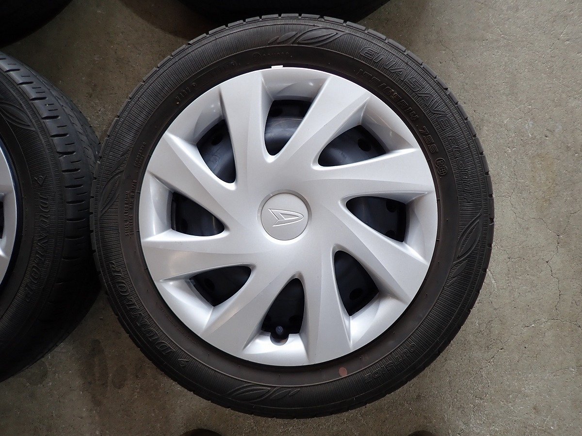 NP2007【送料無料155/65R14】ミラ イース ココア タント キャンバス 