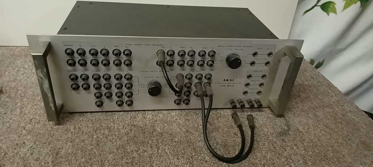 翌営業日発送 □ AKAI アカイ 赤井 PU-300 システムセレクター 中古 現状品
