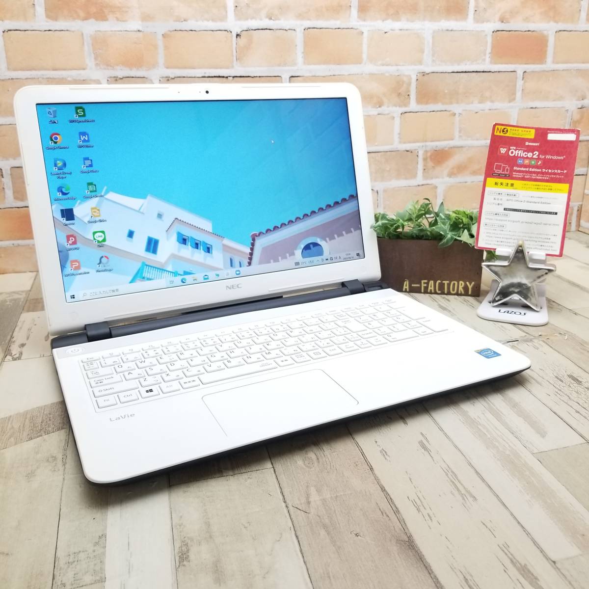 ☆美品☆HDD500GB/メモリ8GB/無線 Wi-Fi/Webカメラ/最新Office搭載