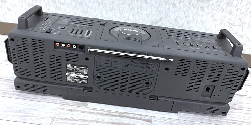 SHARP CDラジカセ QT-73CD ステレオダブルカセット ジャンク 【公式通販】