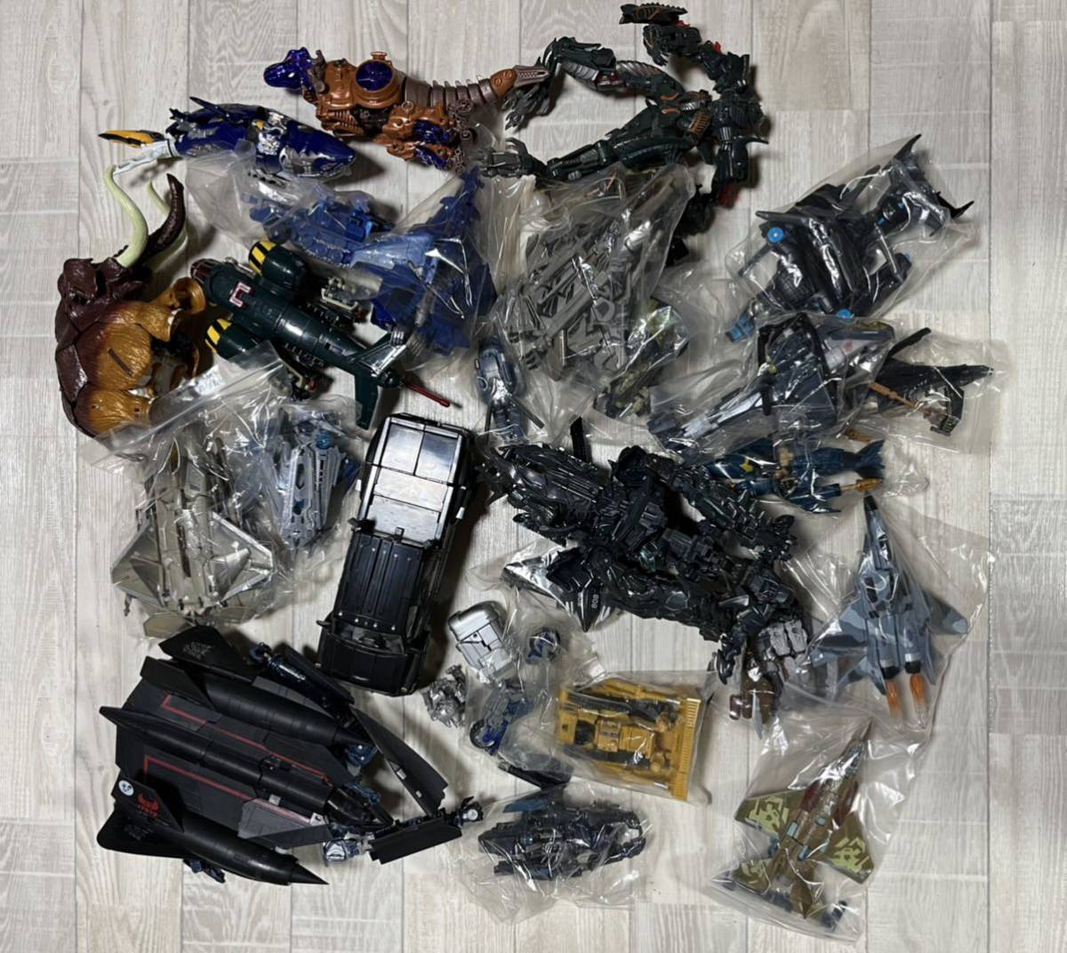 1円スタート 売り切り トランスフォーマー 大量 まとめ 部品 変形ロボ 