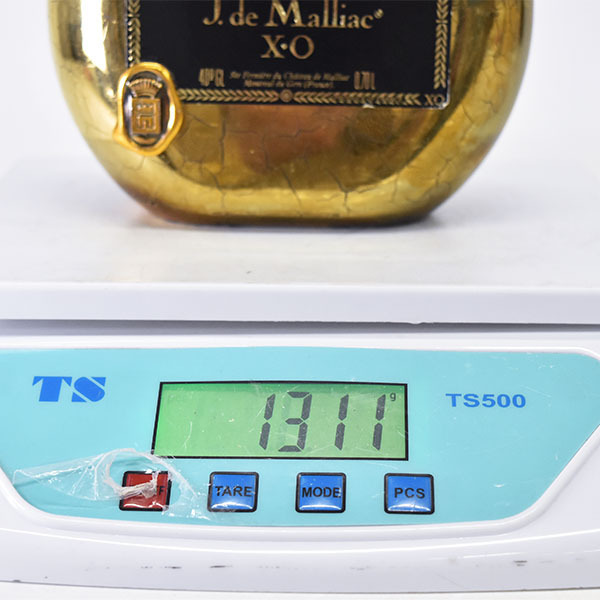 古酒☆J.ド マリアック XO ゴールド/金ボトル ☆特級 700ml/1311g