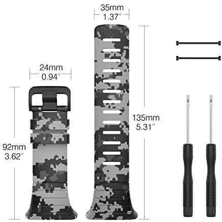 色名:デジタルカモフラージュ Suunto Core バンド - ATiC SUUNTO(スント) Coreコア専用 迷彩シリーズ ソフト 高級_7