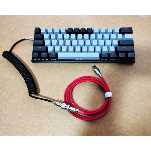  E-YOOSO メカニカルキーボード 61キー カスタムUSBケーブルセット(USBキーボード)｜売買されたオークション情報、yahooの商品情報をアーカイブ公開 - オークファン USBキーボード