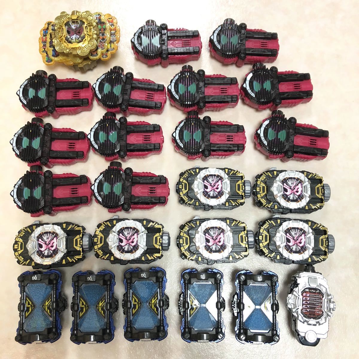 人気SALE，2026 1円 仮面ライダー ジオウ 強化アイテム 25個まとめ(仮面ライダー)｜売買されたオークション情報、yahooの商品情報をアーカイブ公開 - オークファン 仮面ライダー