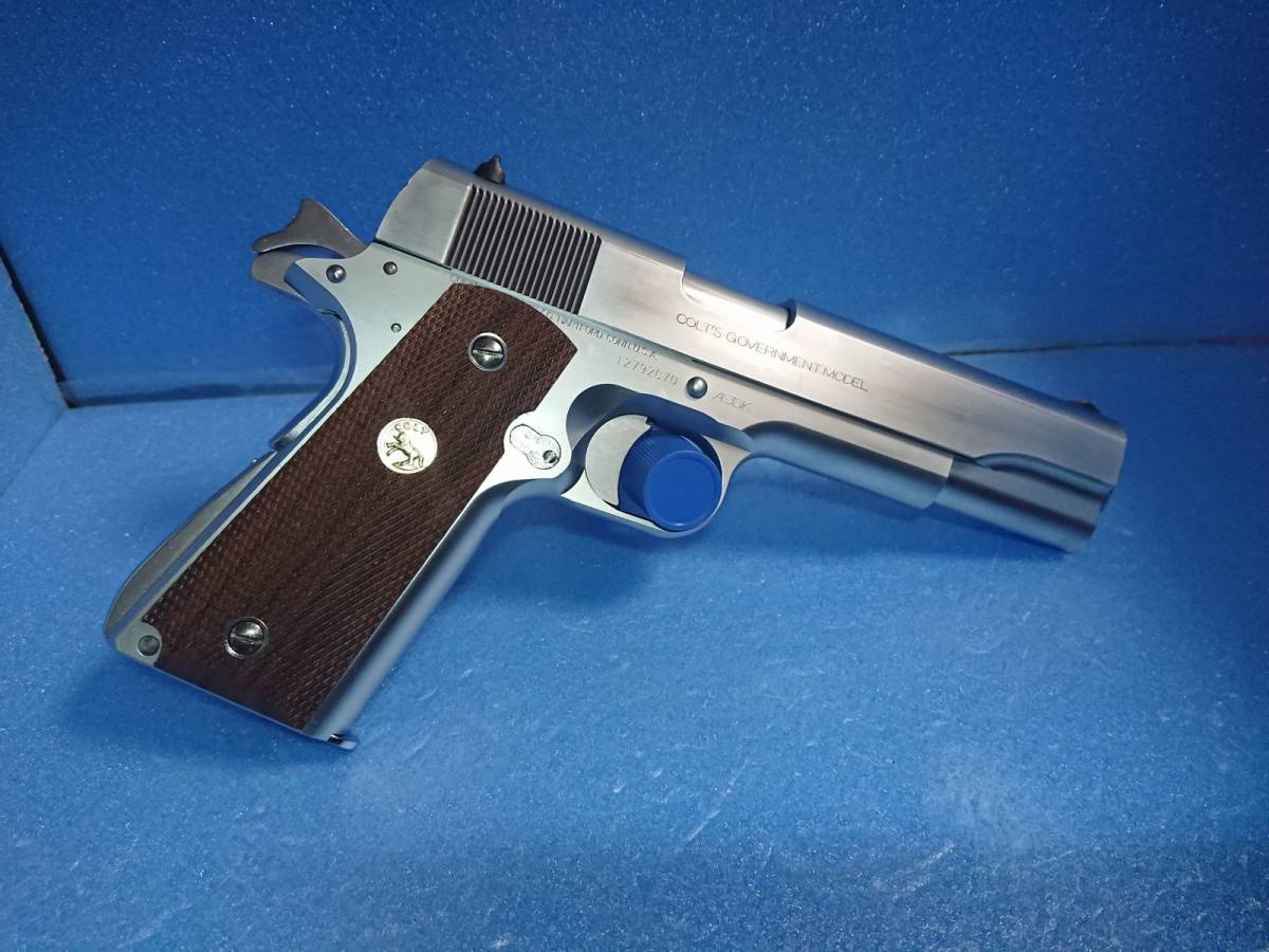 MGC COLT GOVERNMENT シリーズ70 ABSシルバー モデルガン MGC