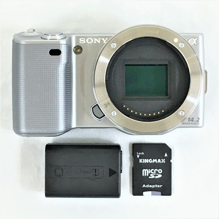 動作確認済み　 SONY NEX-5 1595683】ソニー SONY α NEX-5 通電確認済み SONY α NEX-5