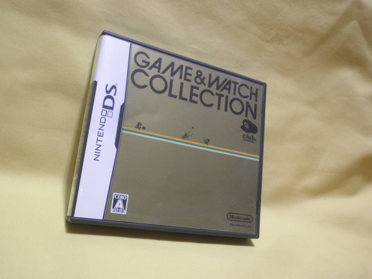 690【 DS ソフト ゲームウォッチ コレクション 】説明書付き/動作品 