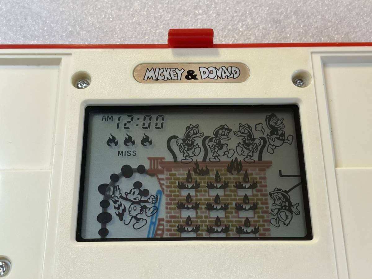 美品 ゲームウォッチ ミッキーマウス 画面良好 任天堂 ニンテンドー