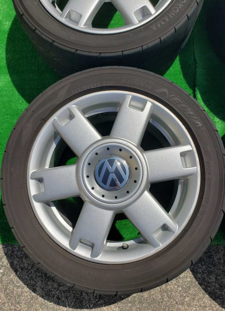 希少！！ VW Lupo Gti 純正15インチ 4穴 6.5j +43 PCD100 4本