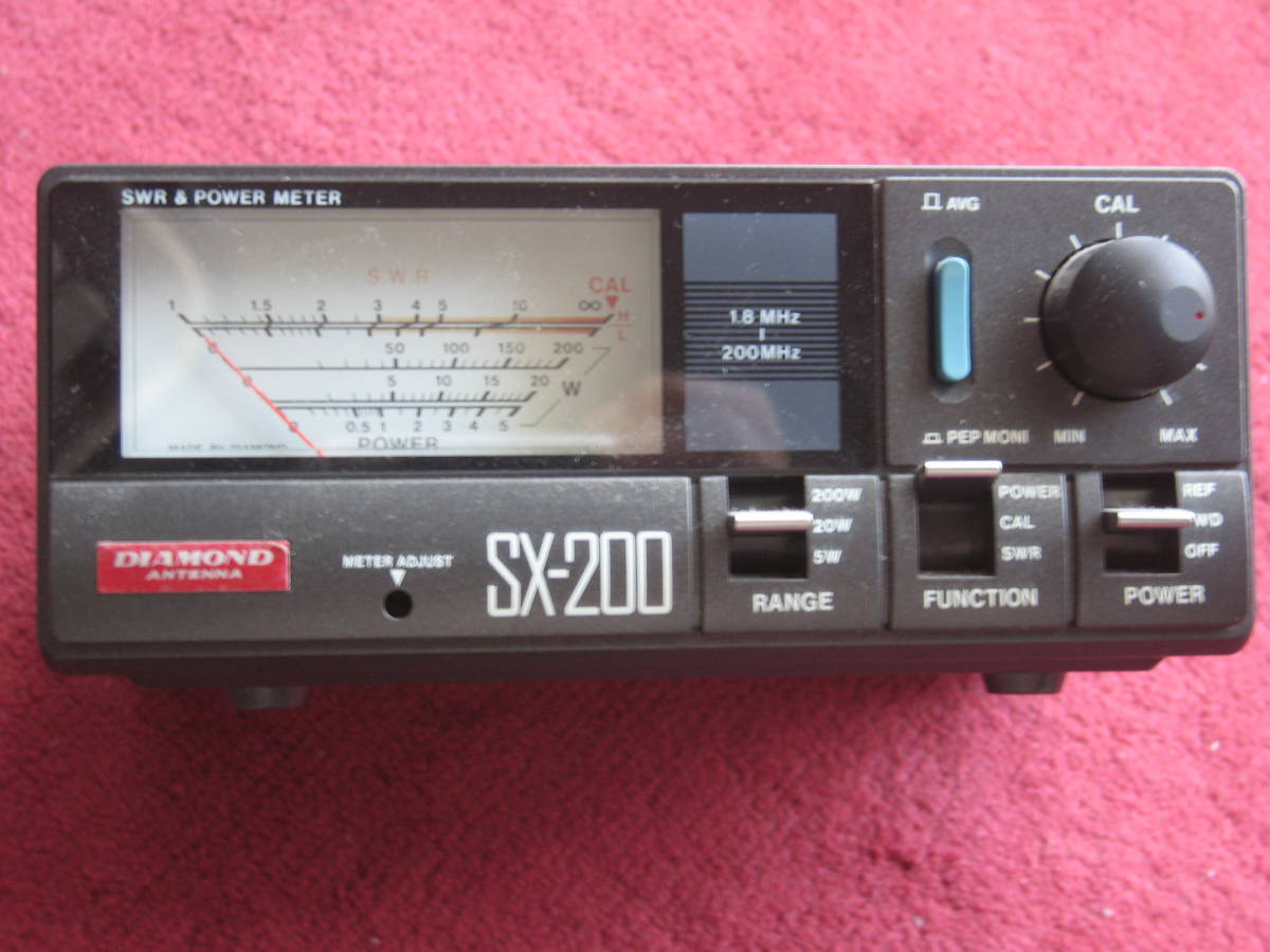 SX-200 第一電波工業 SX200 | SWR・パワー計 Diamond Power SWR Meter 1.8