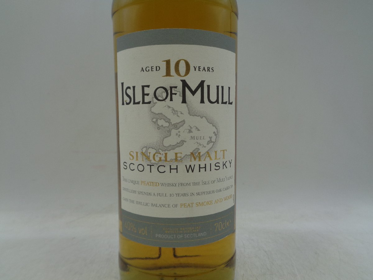 同梱OK商品】ISLE OF MULL 10年 アイル オブ マル シングル モルト