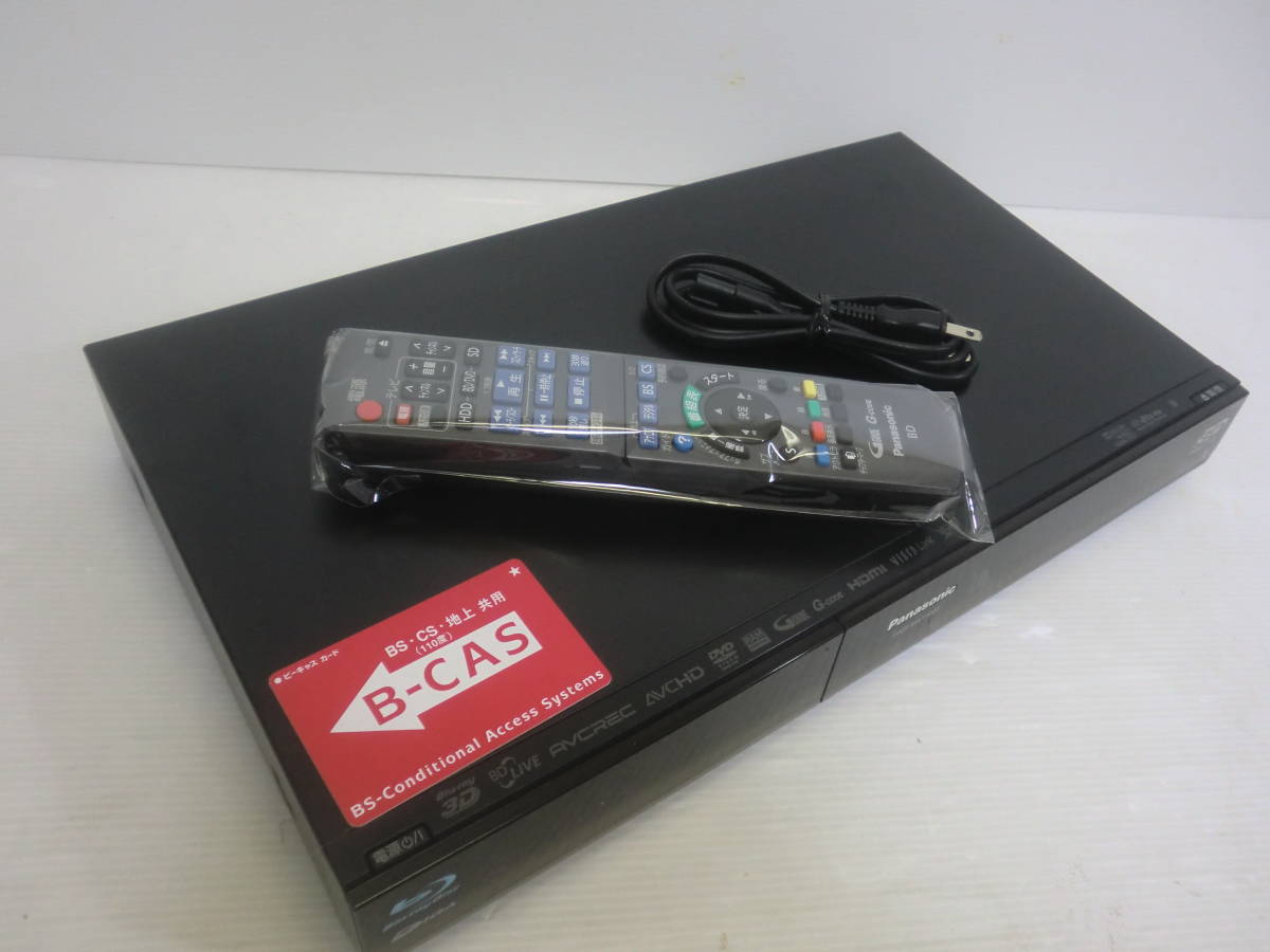 大人気，新品 Panasonic すぐ使える 動作 DMR-BWT1000 750GB/10倍W録/B-CAS/リモ他揃 保証有(パナソニック)｜売買されたオークション情報、yahooの商品情報をアーカイブ公開 - オークファン パナソニック