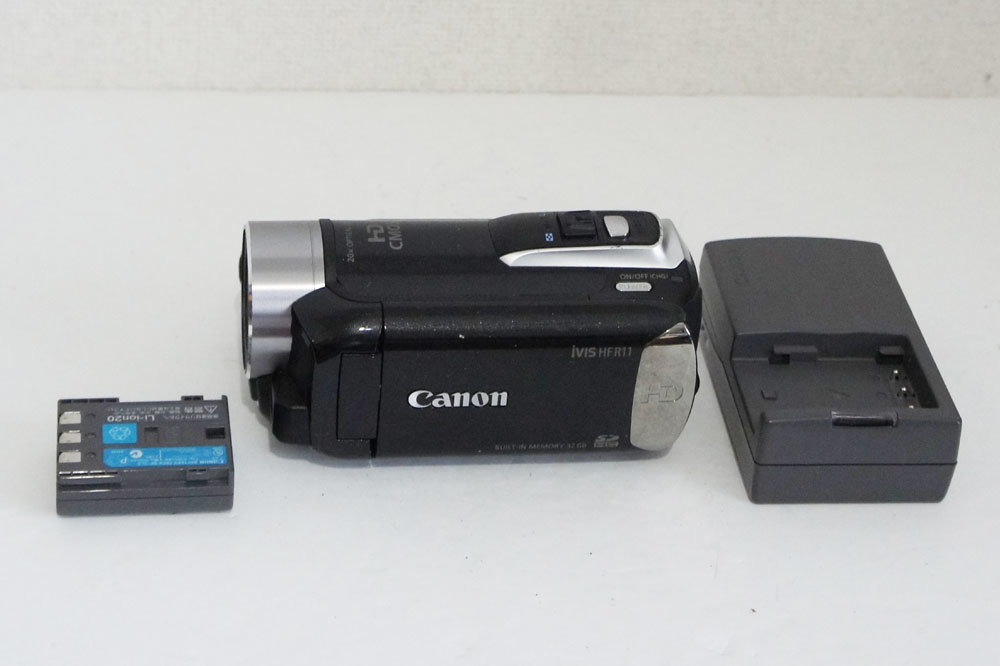 良品｜動作保証] Canon ビデオカメラ iVIS HF R11 ブラック Amazon