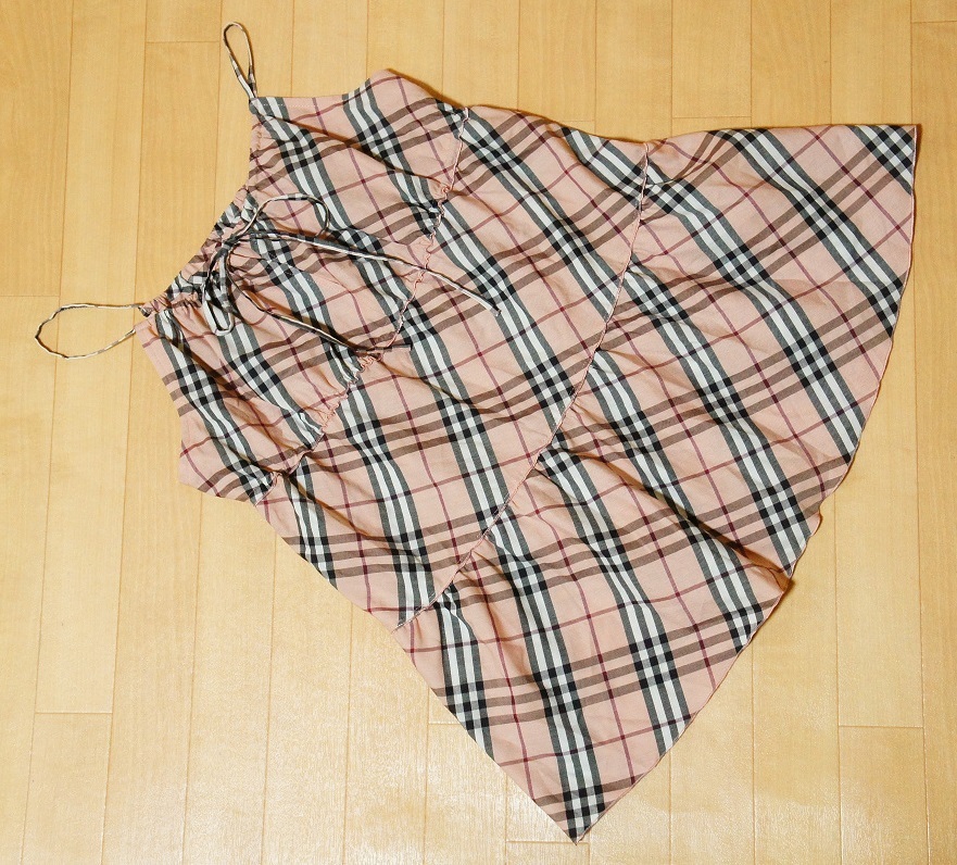 Burberryバーバリーブルーレーベル ハウスチェック柄ピンクキャミ 36 トップス 売買されたオークション情報 Yahooの商品情報をアーカイブ公開 オークファン Aucfan Com