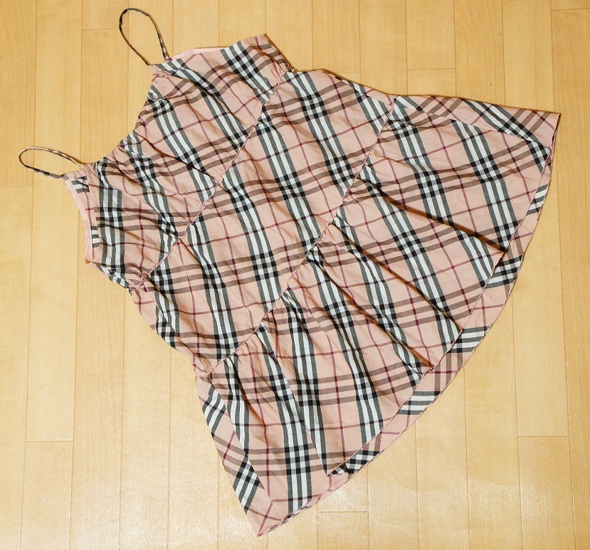 Burberryバーバリーブルーレーベル ハウスチェック柄ピンクキャミ 36 トップス 売買されたオークション情報 Yahooの商品情報をアーカイブ公開 オークファン Aucfan Com