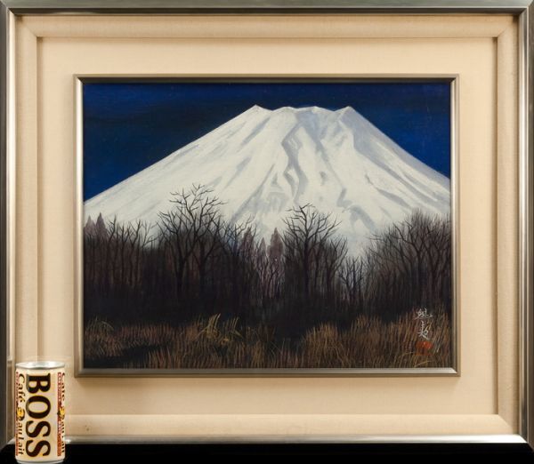 (F10号)東山魁夷【山雲】 肉筆/表サイン有/裏シール有/油彩/岩彩 Yahoo!オークション 「東山魁夷サイン」ホビー、カルチャーの落札 F10