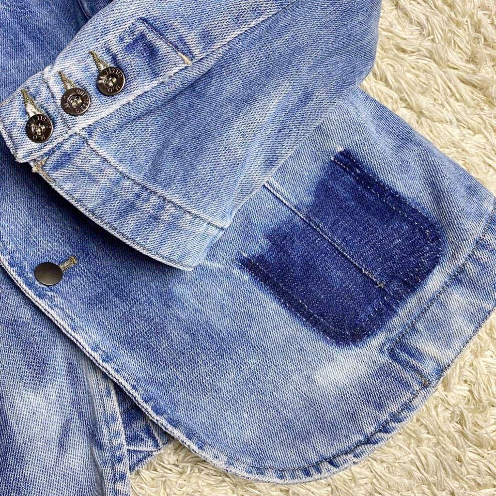 美品 ディーゼル 【男らしさ漂う】 DIESEL デニムジャケット 