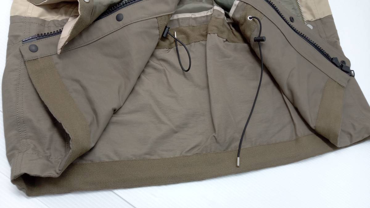 ☆ sacai サカイ 22SS 22-02707M Nylon Twill Mix Blouson ブルゾン 