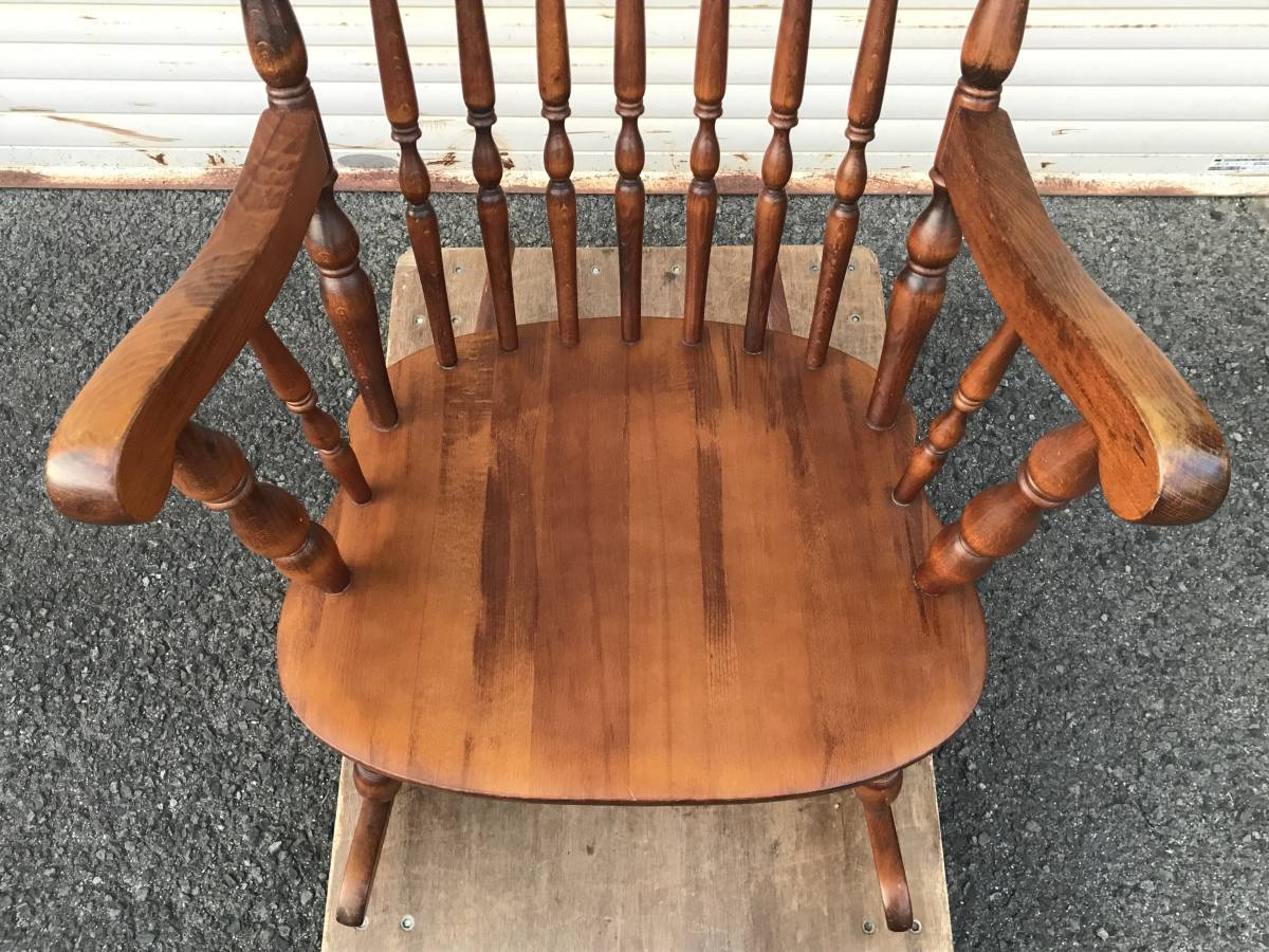 ロッキングチェア ゆらゆら椅子 一人掛け 木製チェア 飛騨家具