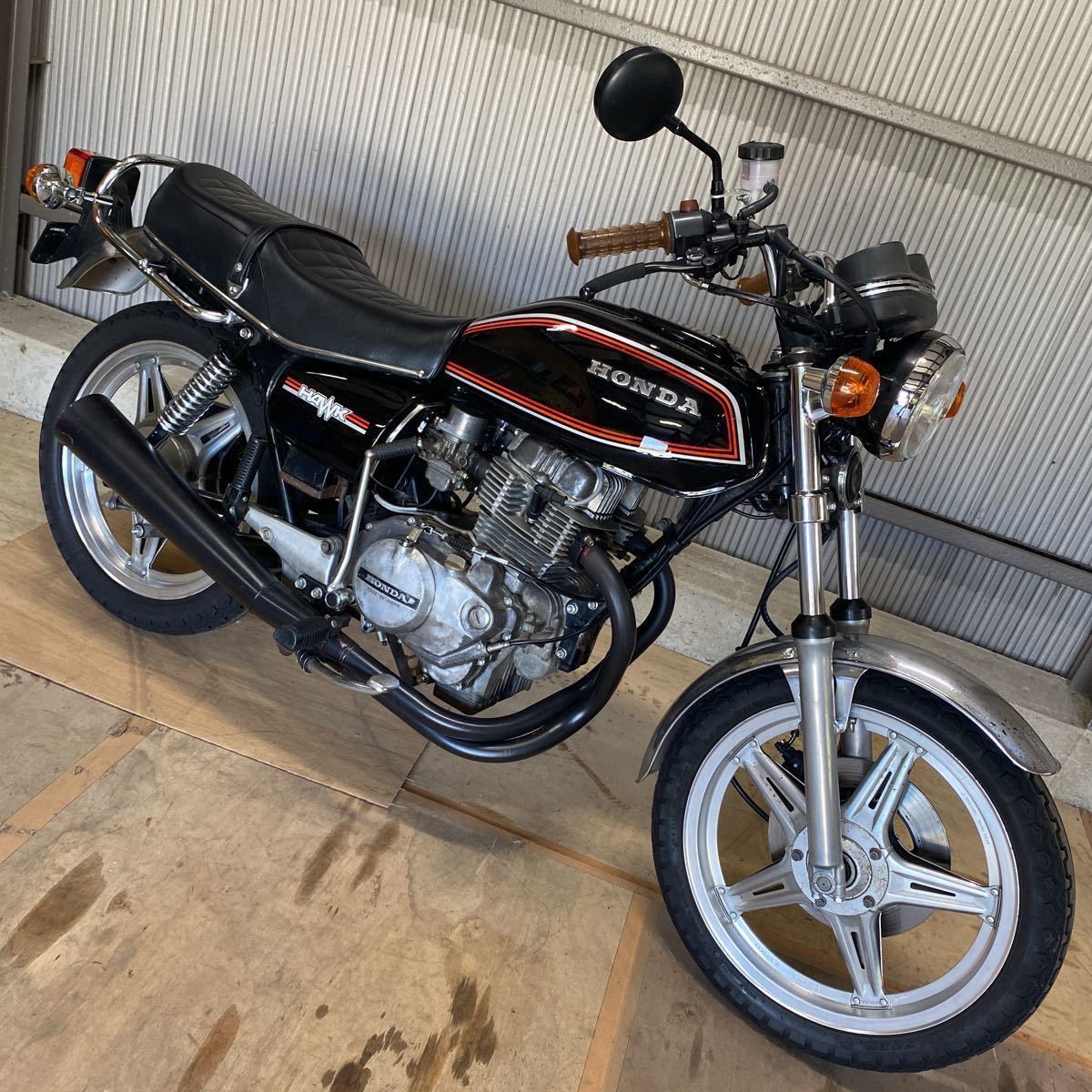 国内物 CB250T HAWK ホーク バブ 最終型 Eg載せ替え無し ノーマル
