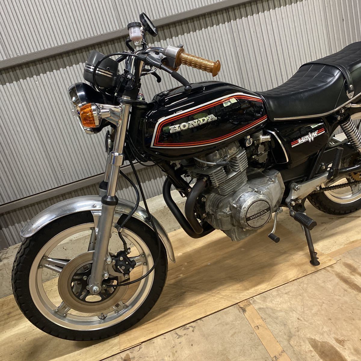 国内物 CB250T HAWK ホーク バブ 最終型 Eg載せ替え無し ノーマル
