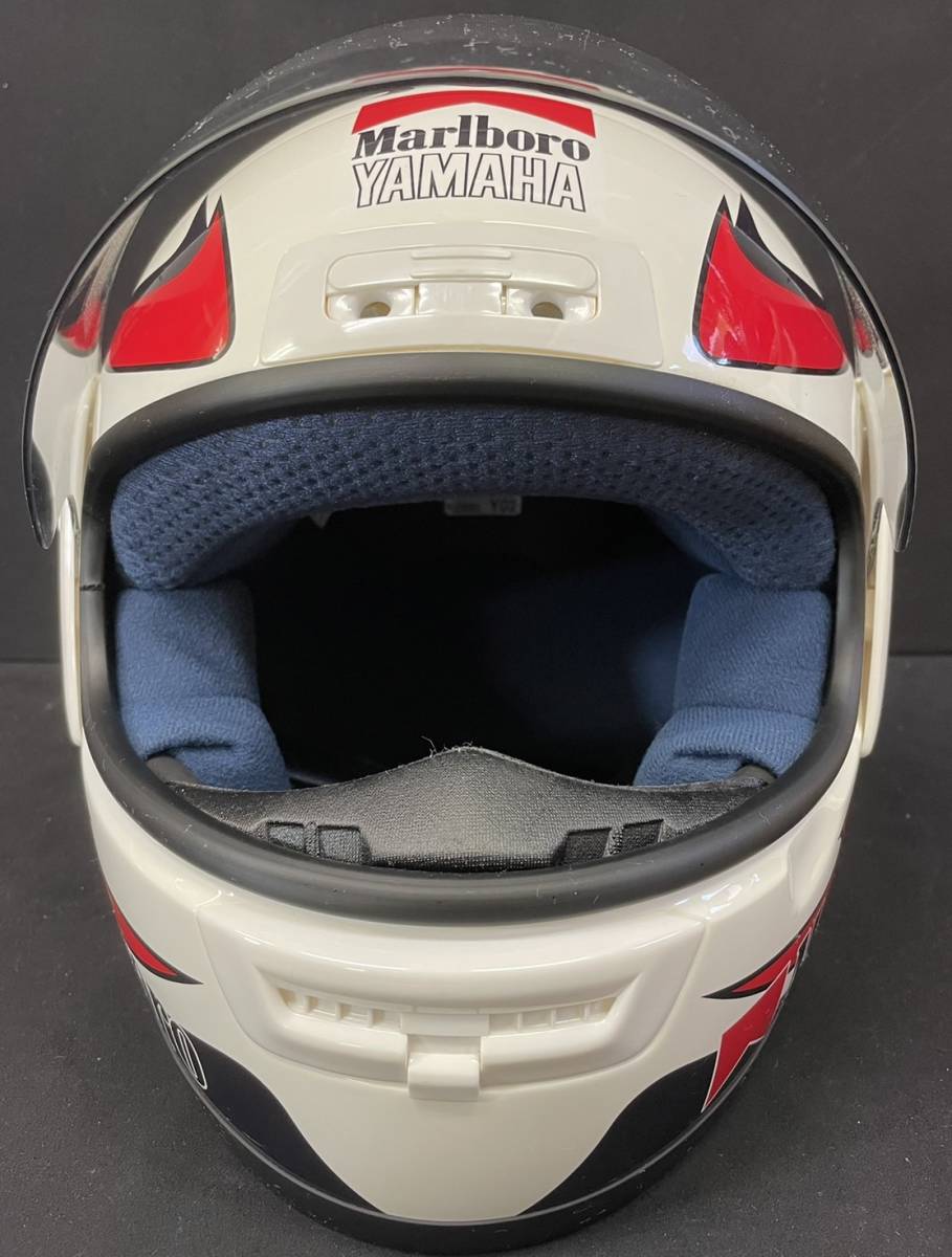 YAMAHA Marlboro ヤマハ マルボロ フルフェイス ヘルメット 61-62cm LL