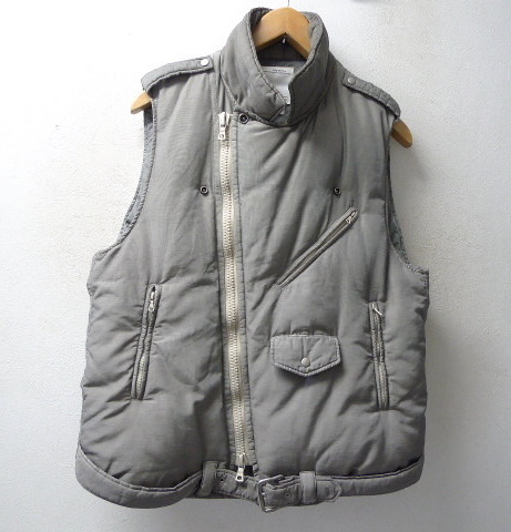 ◇visvim ビズビム 2 0120105013003 STRABLER DOWN VEST OVERDYE