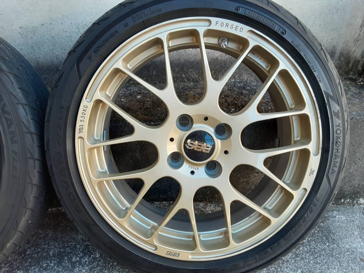□バリ山タイヤ付き□美品□鍛造 BBS RP 軽自動車 S660 JF N BOX 4本 