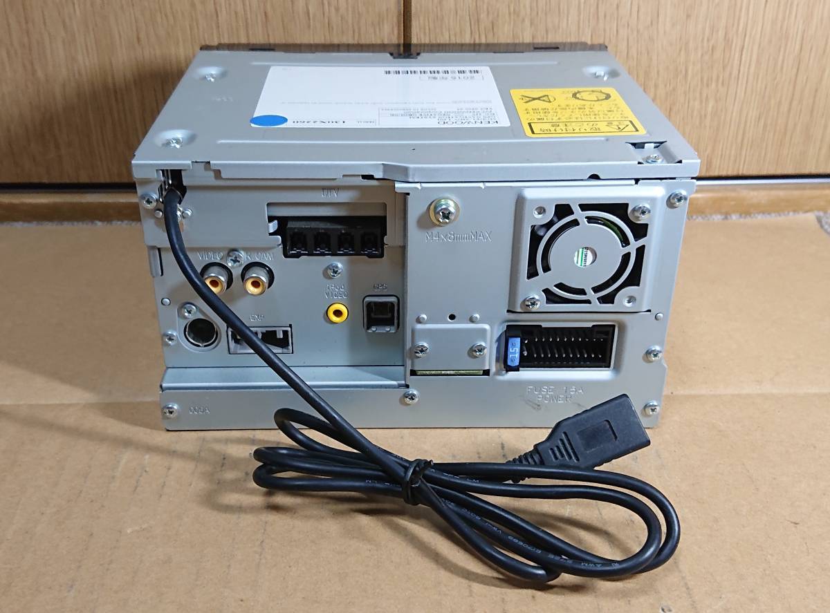地図最新 2022年春版 KENWOOD 彩速ナビ MDV-L502 中古品 4×4 フルセグ 
