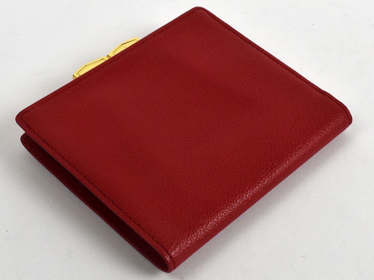 イヴサンローラン　二つ折り　がま口　財布 イヴサンローラン YSL 財布 二つ折り財布 がま口 小銭入れ 札入れ