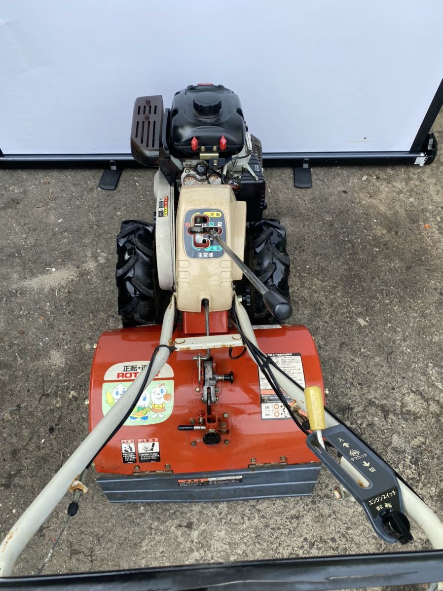 耕うん機 三菱 MMR6 爪正転/逆転 操作かんたん OHV GM182L 家庭菜園に