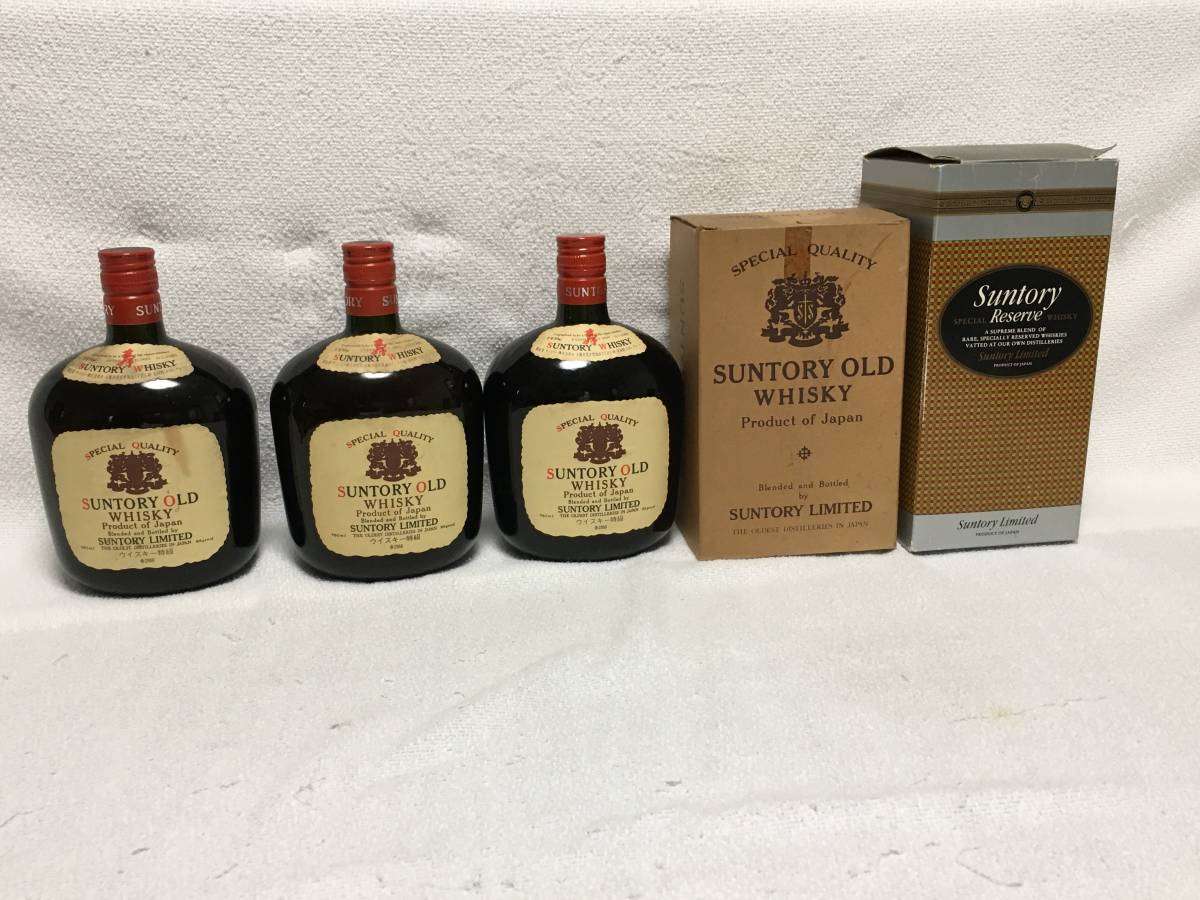 未開栓 古酒 特級 SUNTORY WHISKY OLD サントリー オールド 寿 