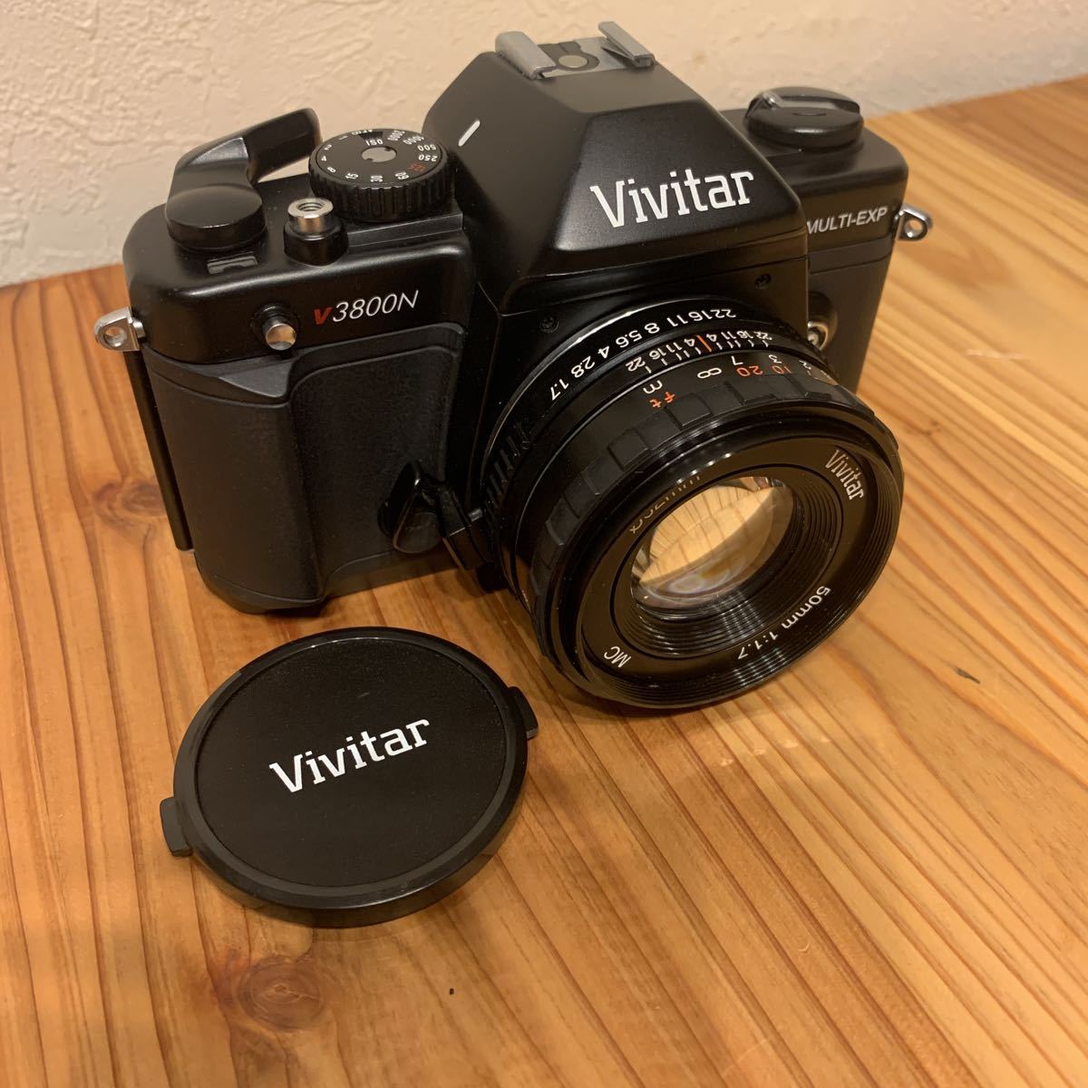 Vivitar V3800N MULTI-EXP 50mm F1.7 ビビター フィルムカメラ