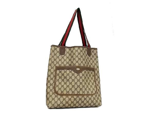 1円 GUCCI グッチ 39 02 003 オールドグッチ ヴィンテージ シェリー  