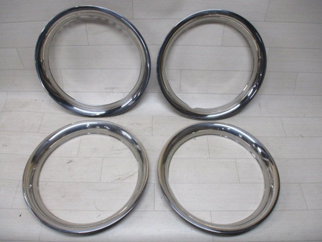 14インチ用 鉄ホイール用 リムカバー 4枚セット リムキャップ 