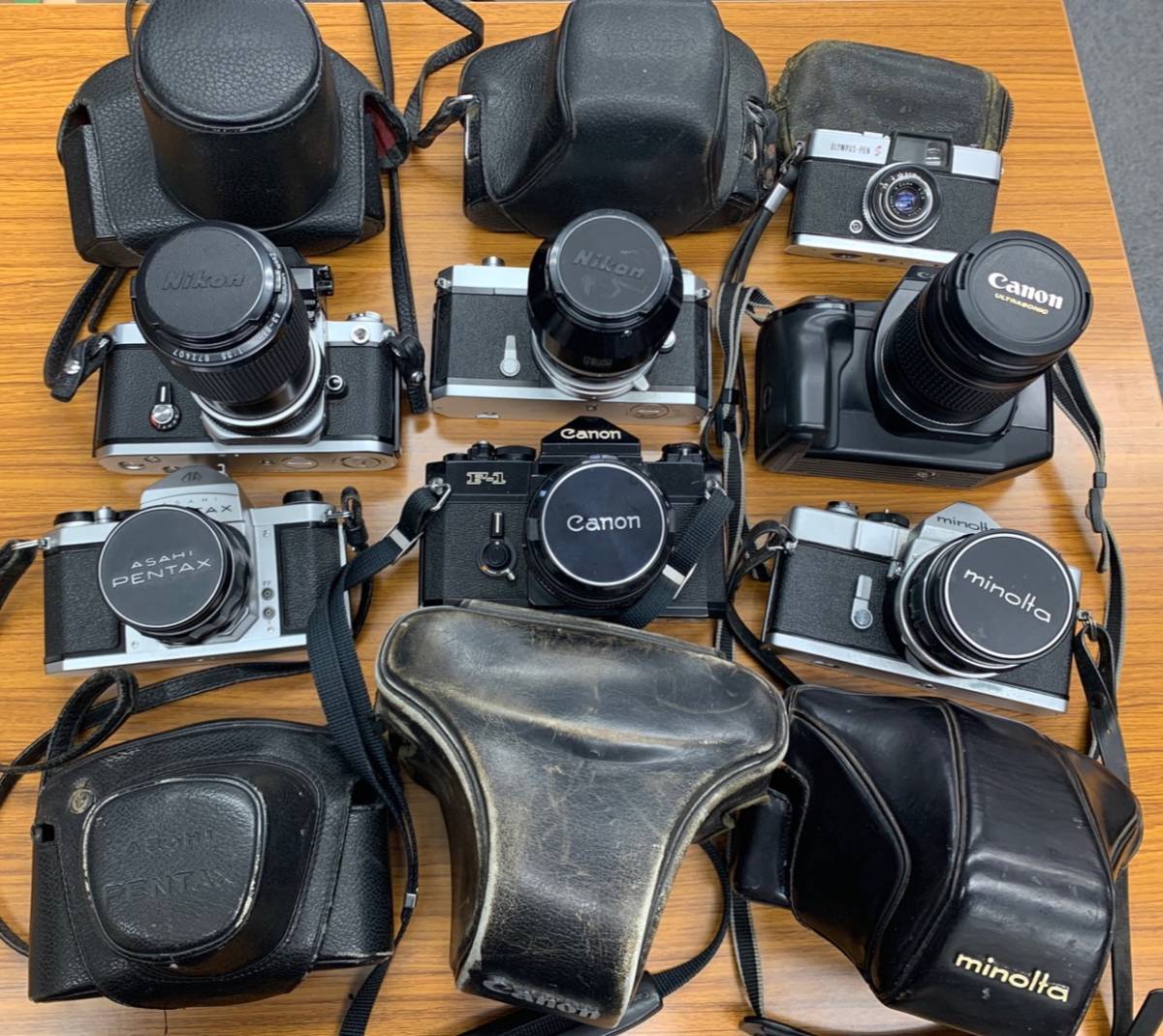 ジャンクカメラ フィルムカメラ まとめ キャノン ミノルタ ニコン