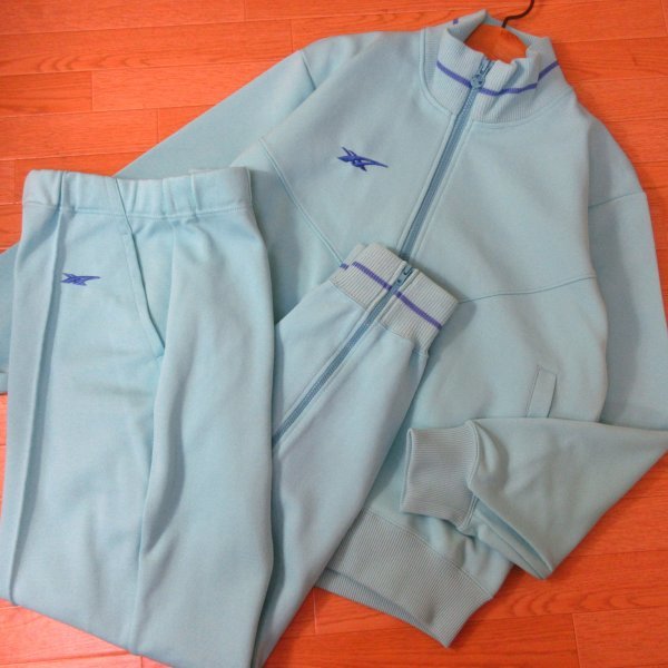 ◎美品！M 上下セット！asics アシックス レトロ 昭和